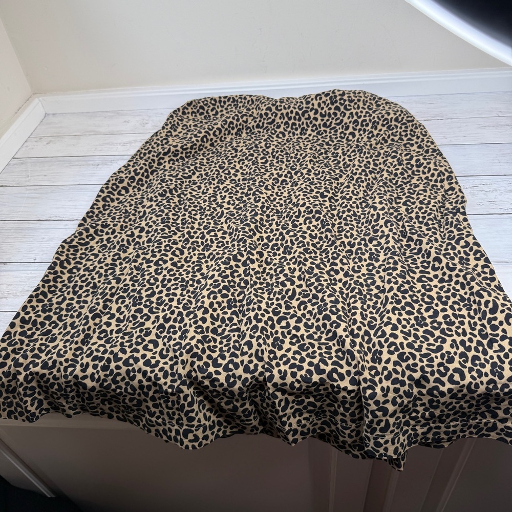 Leopard Print Women's Skirt